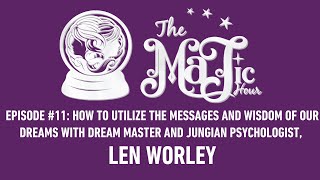 Dream Master and Jungian Psychologist, Wisdom of our dreams w/ Len Worley. The Majic Hour #11
In this captivating episode, we welcome Dream Wizard and Depth Psychologist Len Worley, who takes us on an emotional journey through the world of impactful dreams. Len expertly blends science, mythology, deep psychology, and spiritual practices to help us understand the hidden messages in our subconscious. Through personal anecdotes and insightful analysis, he explores themes of family, separation, and spiritual seeking, offering viewers a unique perspective on how our dreams can reflect our deepest fears, desires, and life experiences. This fascinating conversation with Len Worley promises to shed light on the power of dreams and their role in our personal growth and self-discovery.
🎙️ Guest: Len Worley
🔮 Majic Hour Podcast: Ep. 11
Hit the links below if you wanna go deeper with me. 👇
Website: https://mercedesterrell.com/
IG: https://www.instagram.com/mercedesterrell
FB: https://www.facebook.com/MercedesTerrellOfficial
Blog: https://mercedesterrell.com/majic-hour-podcast-episodes/11-dream-master-len-worley-on-how-to-utilize-the-messages-and-wisdom-of-our-dreams/
MATCh Podcast: https://www.youtube.com/watch?v=zx_YKegRVjw&list=PLXOaaL0ruNhMO-v2A9SPis6Tpj8LUMsjf&pp=gAQBiAQB
More ways to support the channel: https://mercedesterrell.com/links/
Newsletter: https://mercedesterrell.com/mercedes-mailing-lists/ Dream Master and Jungian Psychologist, Wisdom of our dreams w/ Len Worley. The Majic Hour #11