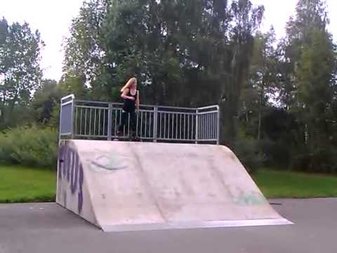 Inliner Rampen fahren - YouTube