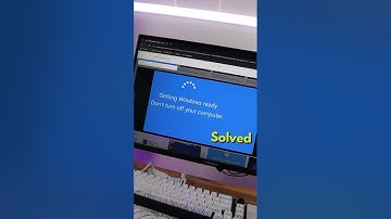 How to fix if your stuck on getting windows ready #tech #pcgamingtips #gamingcomputer #pc