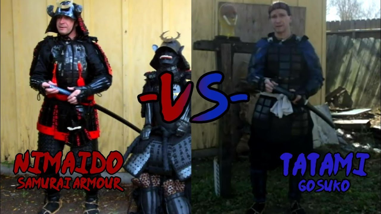 iron mountain armory japanese samurai armor tosei vs tatami gusoku