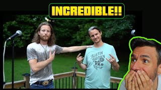 Austin Brown & Tim Foust Sing My Maria In The Backyard Reaction Members Of Home Free