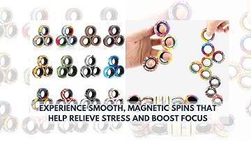 Fidget Spinner Magnetic Ring Toys
