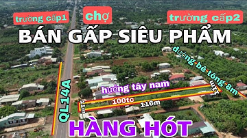 BÁN LÔ ĐẤT 2 MẶT TIỀN QUỐC LỘ 14A GIÁ SIÊU RẺ TẠI HUYỆN CHƯ PUH GIA LAI