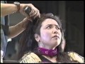 女子プロレス　敗者髪切りマッチ　風間ルミ　断髪　丸坊主