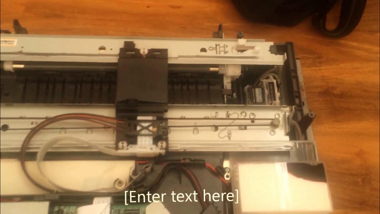 How to fix a Brother printer stuck in paper jam error (model MFC