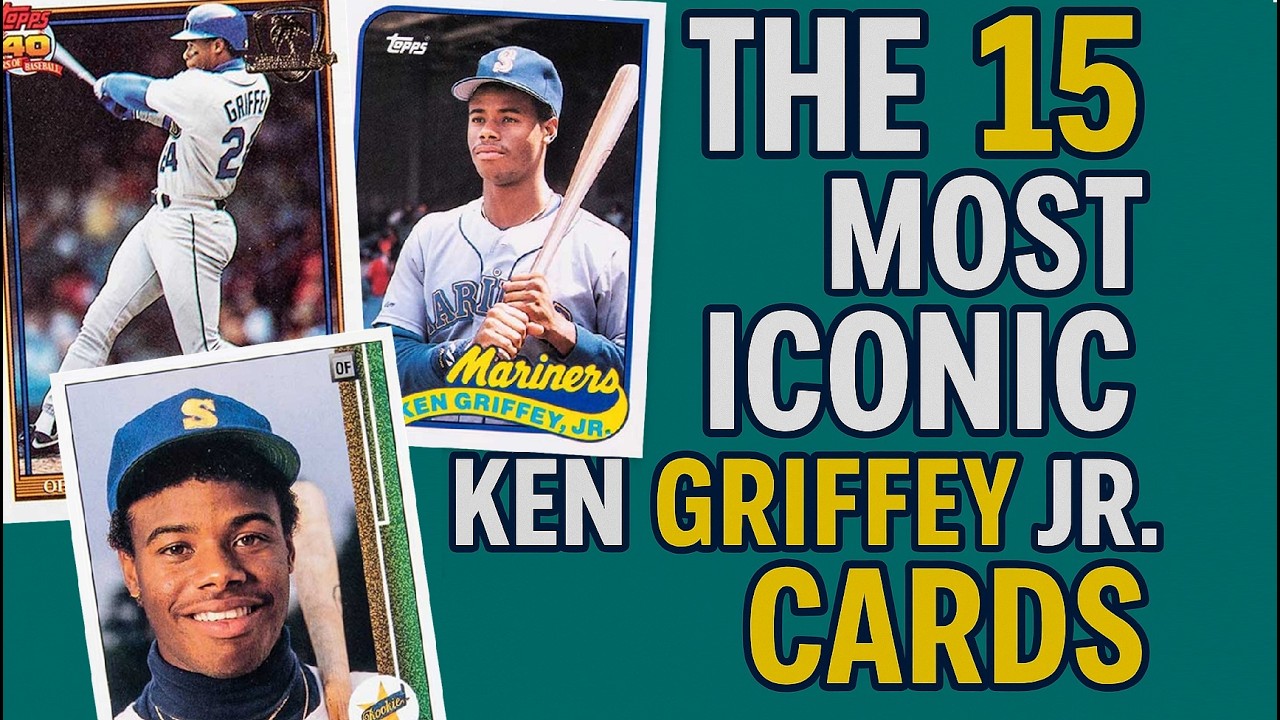 The Most ICONIC Ken Griffey Jr. Cards Ever Made (Collector's Dream