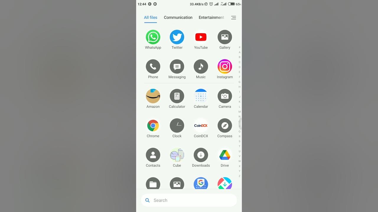 How to turn off app suggestions in the app drawer in Xiaomi Redmi 7 A