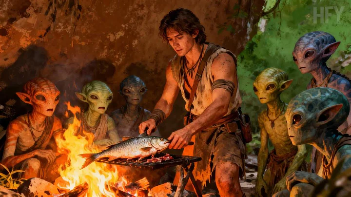 No Rations, No Supplies, No Route — Human Finds Berries, Catches Fish, & Feeds the Camp | HFY Story