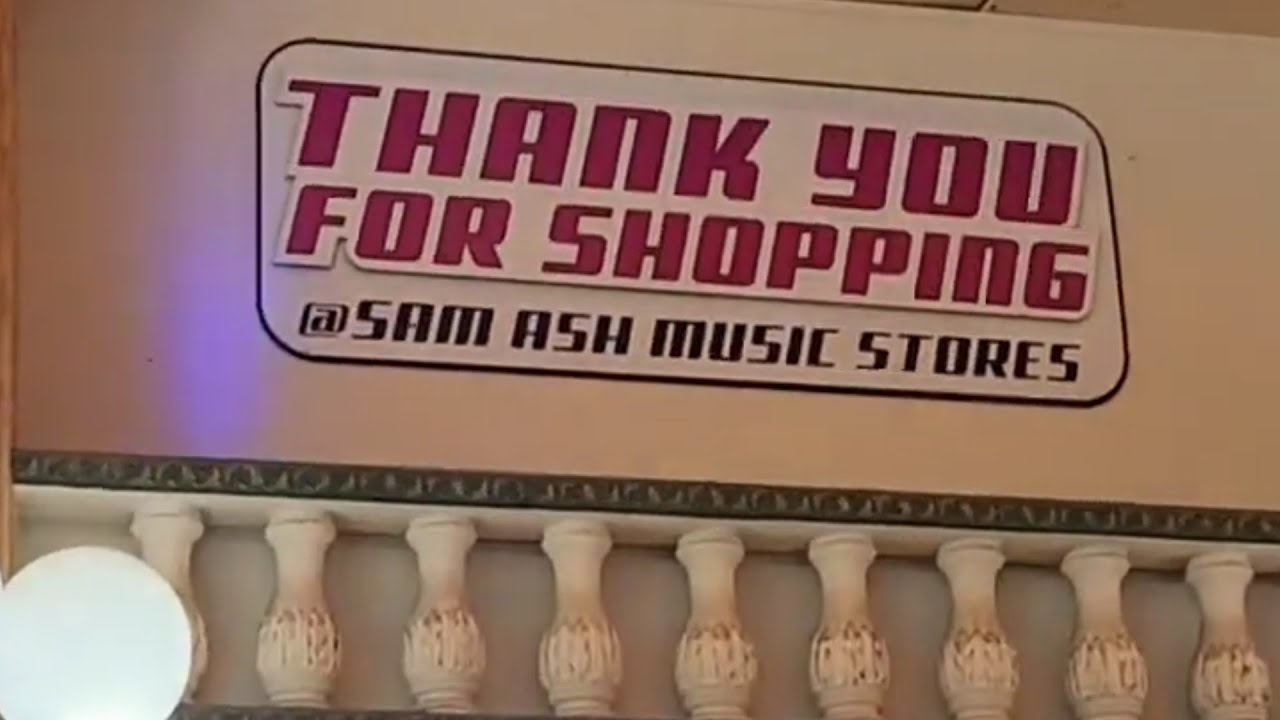 *NOW CLOSED* SAM ASH MUSIC STORE CLEARWATER FLORIDA - Store tour once this mega store closed in 2024