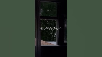 ﴿فَاصبِر إِنَّ وَعدَ اللَّهِ حَقٌّ وَاستَغفِر لِذَنبِكَ﴾ تلاوة هادئة || ناصر القطامي 🤍 ."