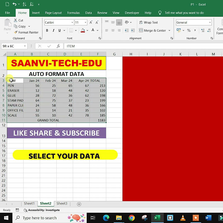 how-to-use-auto-format-option-in-excel-excel-tricks-computer