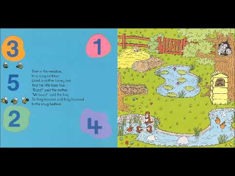 英語絵本『Over in the Meadow』CD試聴 - YouTube