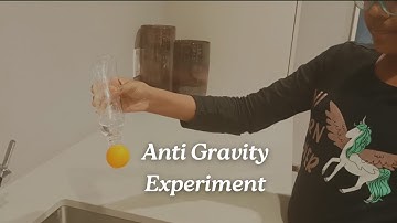 Anti Gravity Experiment With Ping pong Ball #sciencefairproject  #scienceexperiments