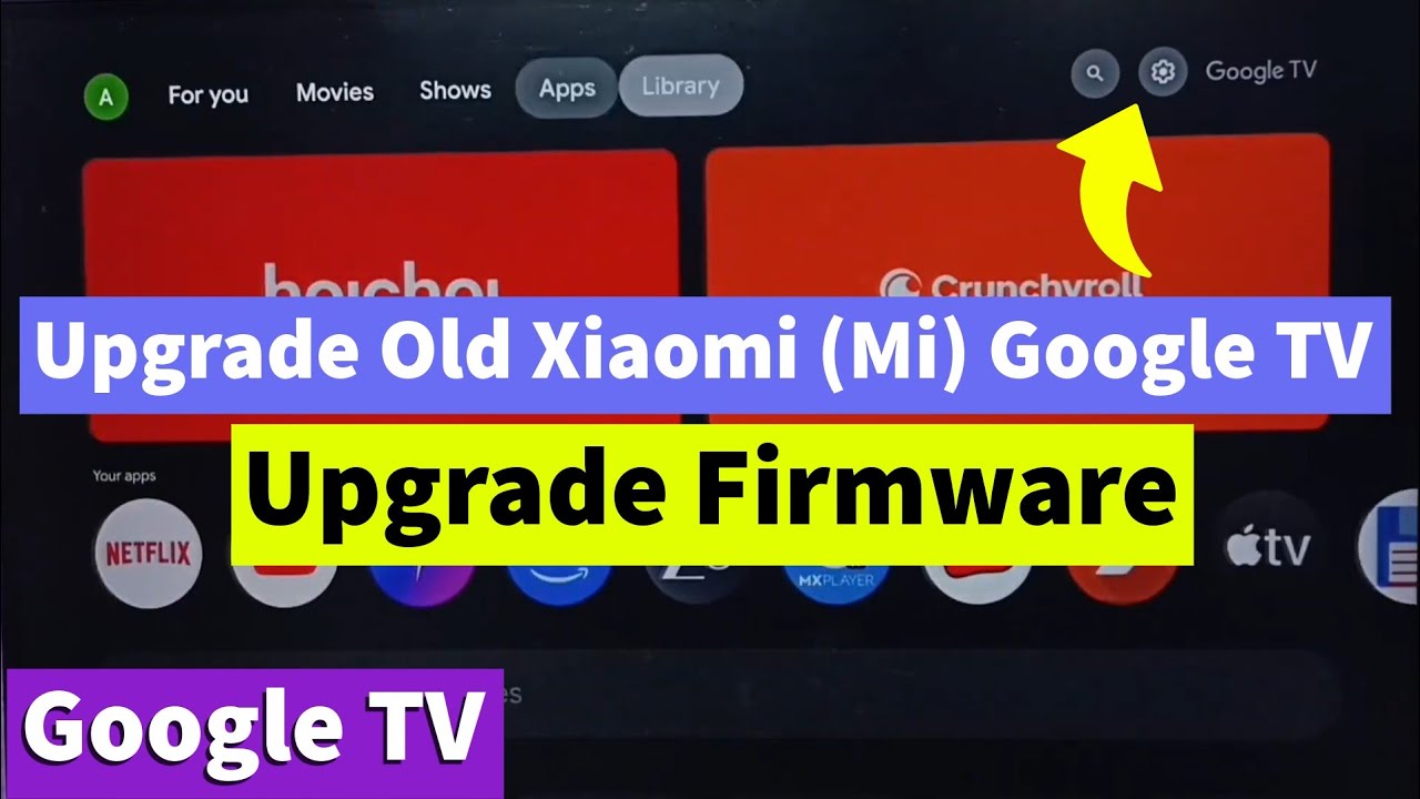 How to Upgrade Old Xiaomi (Mi) Google TV to Google Android TV OS 14 ...