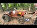Power king garden tractor part 1