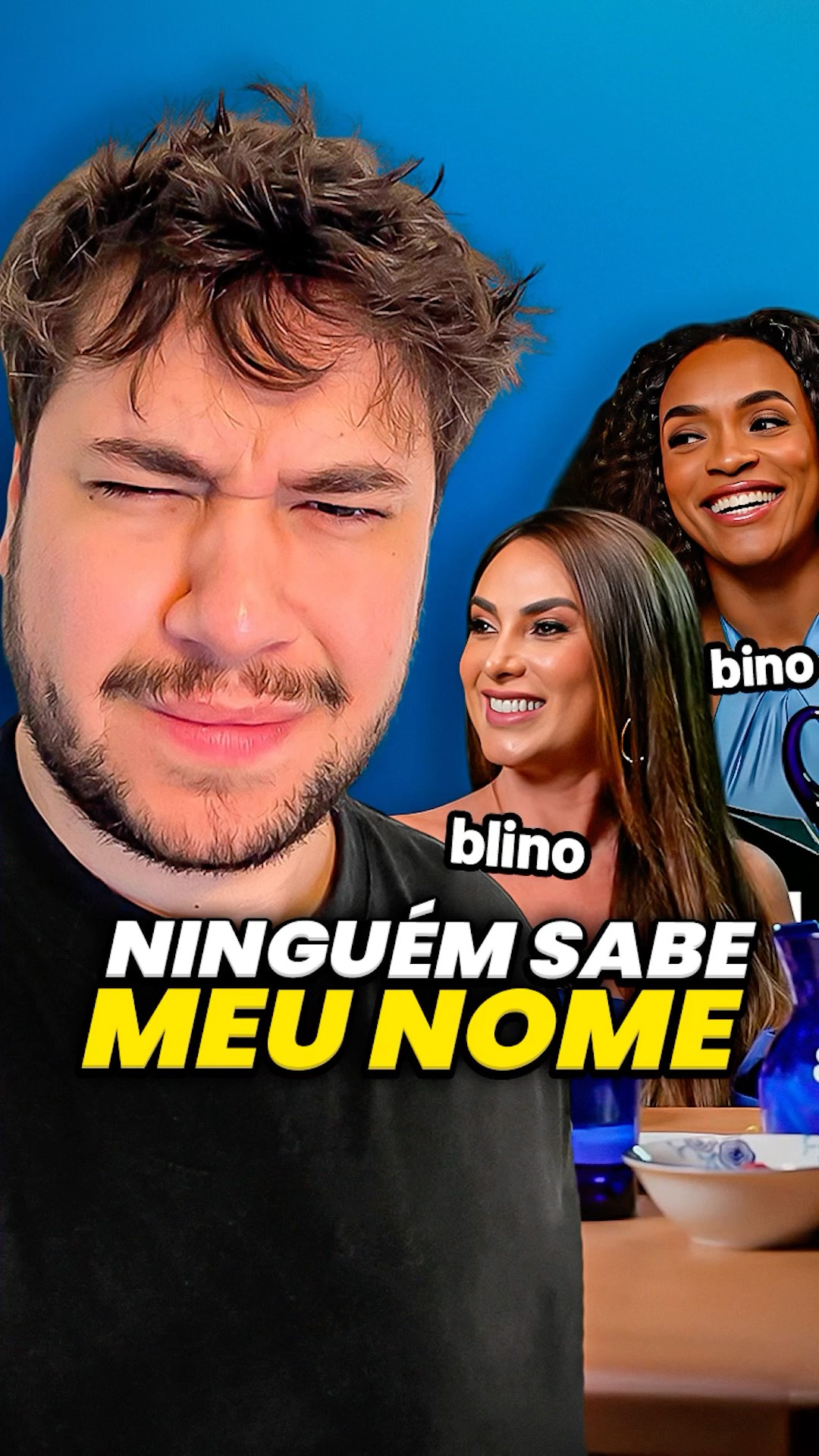 ninguém sabe meu nome! #livedobrino #humor #MundinhoBrino