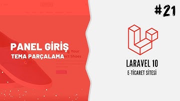 Laravel 10 ile Alışveriş Sitesi Ders 21 - Panel Tema Parçalama