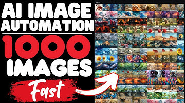 I Automated: Image Generation - Upscaling - Downloading  (Stock Photography Automation Process)