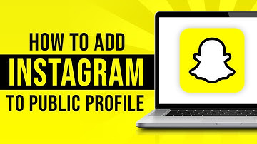 How to Add Instagram Link on Snapchat Public Profile