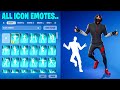 All new icon series dance  emotes in fortnite 8