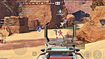 1VS3 CLUTCH in Master/Predator Lobby | Apex Legends Mobile