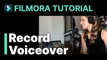 Record Voiceover Filmora Tutorial