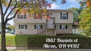 1882 Daniels st Akron, OH 44312