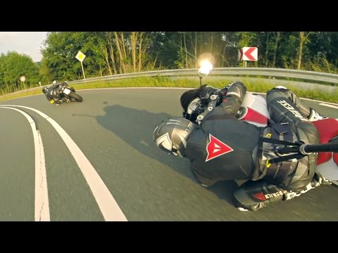 R6 chasing GSXR 1000 Best 3rd Person View