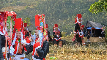 Đám cưới độc lạ dân tộc Dao Thanh Phán Tiên Yên Quảng Ninh “bắt vợ ban đêm”