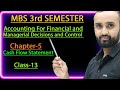 MBS 3rd semester|| Cash flow statement|| chapter-5