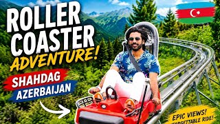 This Roller Coaster Ride in Azerbaijan Was INSANE! 🇦🇿