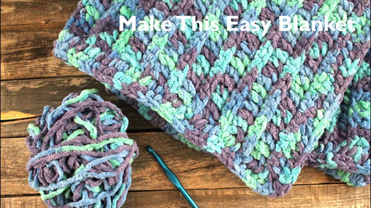 37 Bernat Blanket Yarn Crochet Patterns: Free Super Bulky Patterns