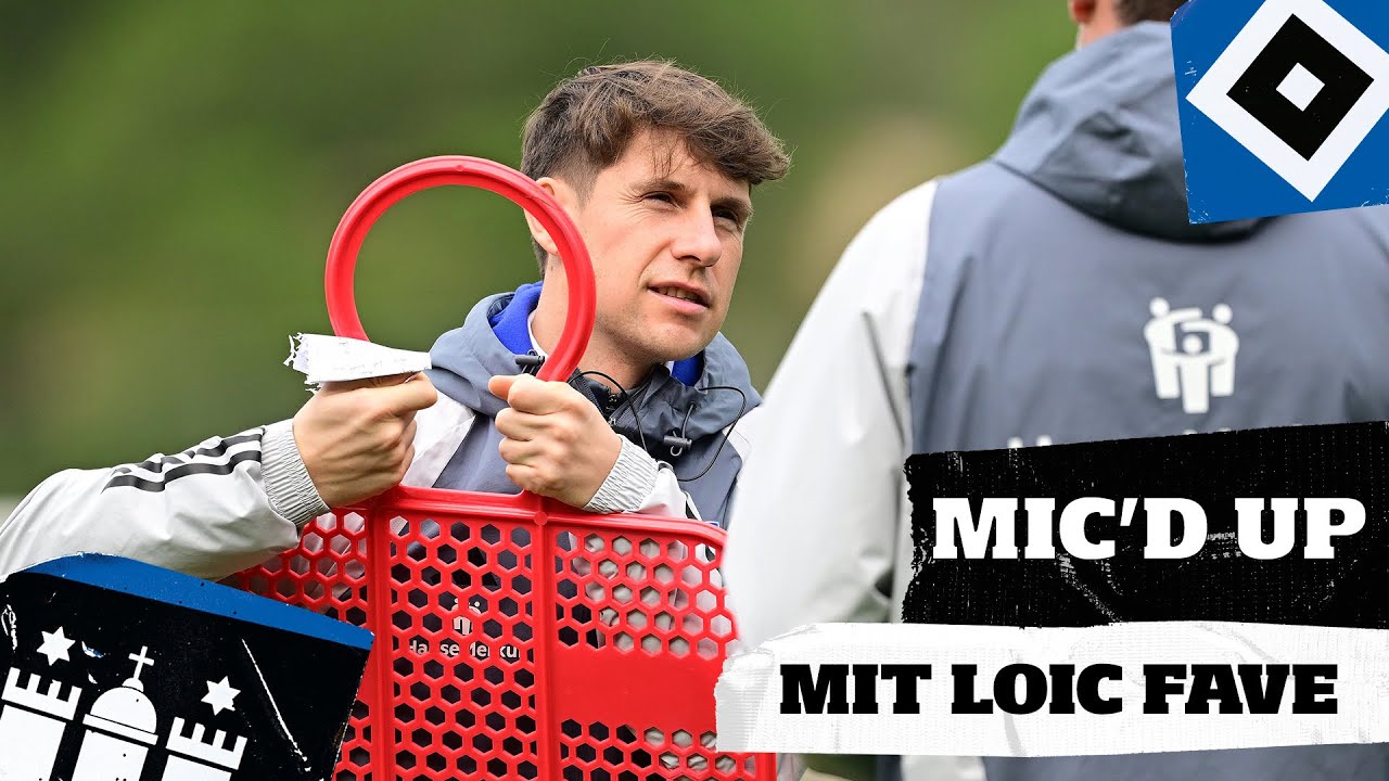 MIC'D UP IM TRAININGSLAGER | Mit Co-Trainer Loic Fave | Inside Training ...