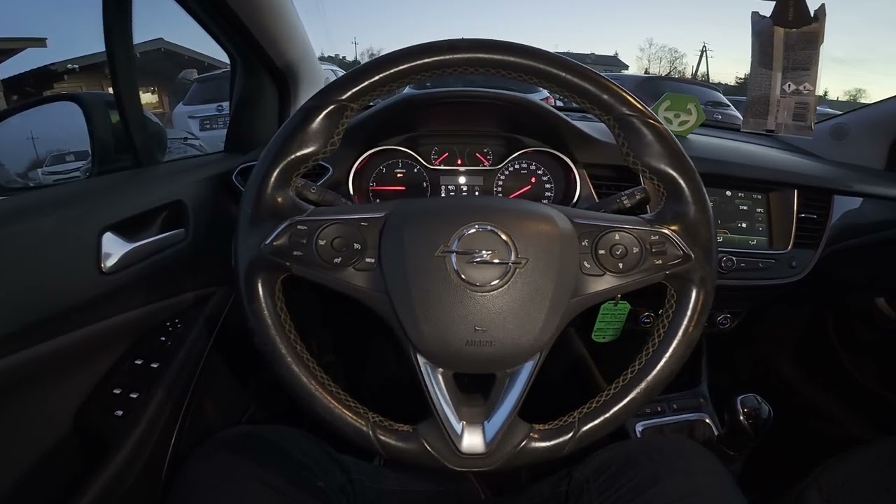 Opel Crossland – Как отключить или включить систему Start/Stop (с 2017 г. по настоящее время)