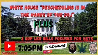 Rescheduling is Up to DOJ Plus The GOP has 2 Proposed Bills for Vets