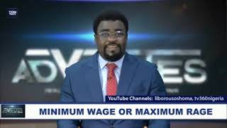 MINIMUM WAGE OR MAXIMUM RAGE