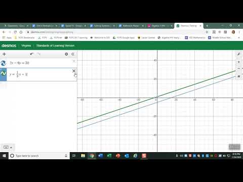 Desmos - Solving