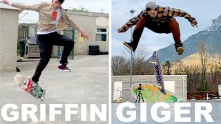 CRAZIEST FLIP TRICKS 2020 Jonny Giger VS Jamie Griffin