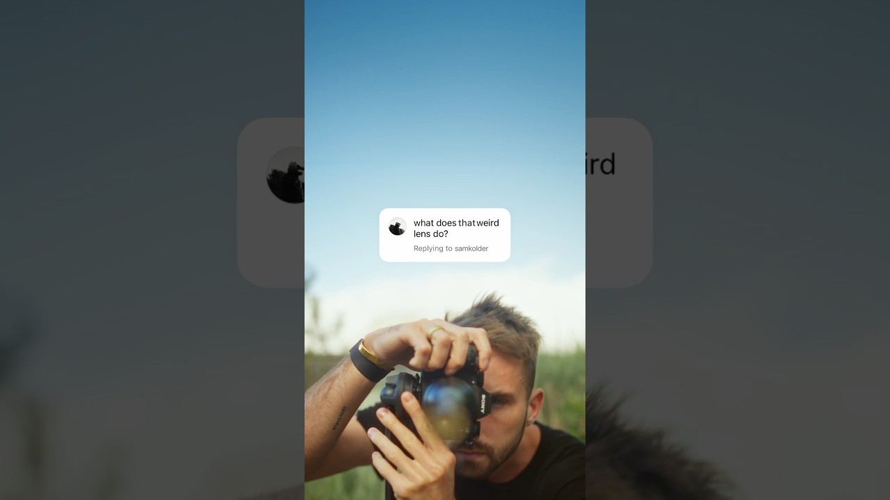 Unique Perspectives with a Probe Lens