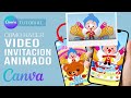 Como hacer una INVITACIÓN ANIMADA para enviar por WHATSAPP fácil y rápido a partir de un VIDEO