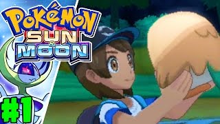 Choosing Our Starting Pokémon | Pokémon Sun & Moon Gameplay Walkthrough Episode 1 (Nintendo 3DS)