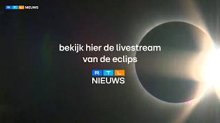 🔴 Bekijk hier live de zonsverduistering | RTL Nieuws