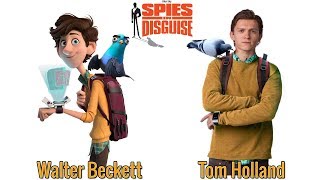 Spies in Disguise Characters in Real Life Behind The Voices