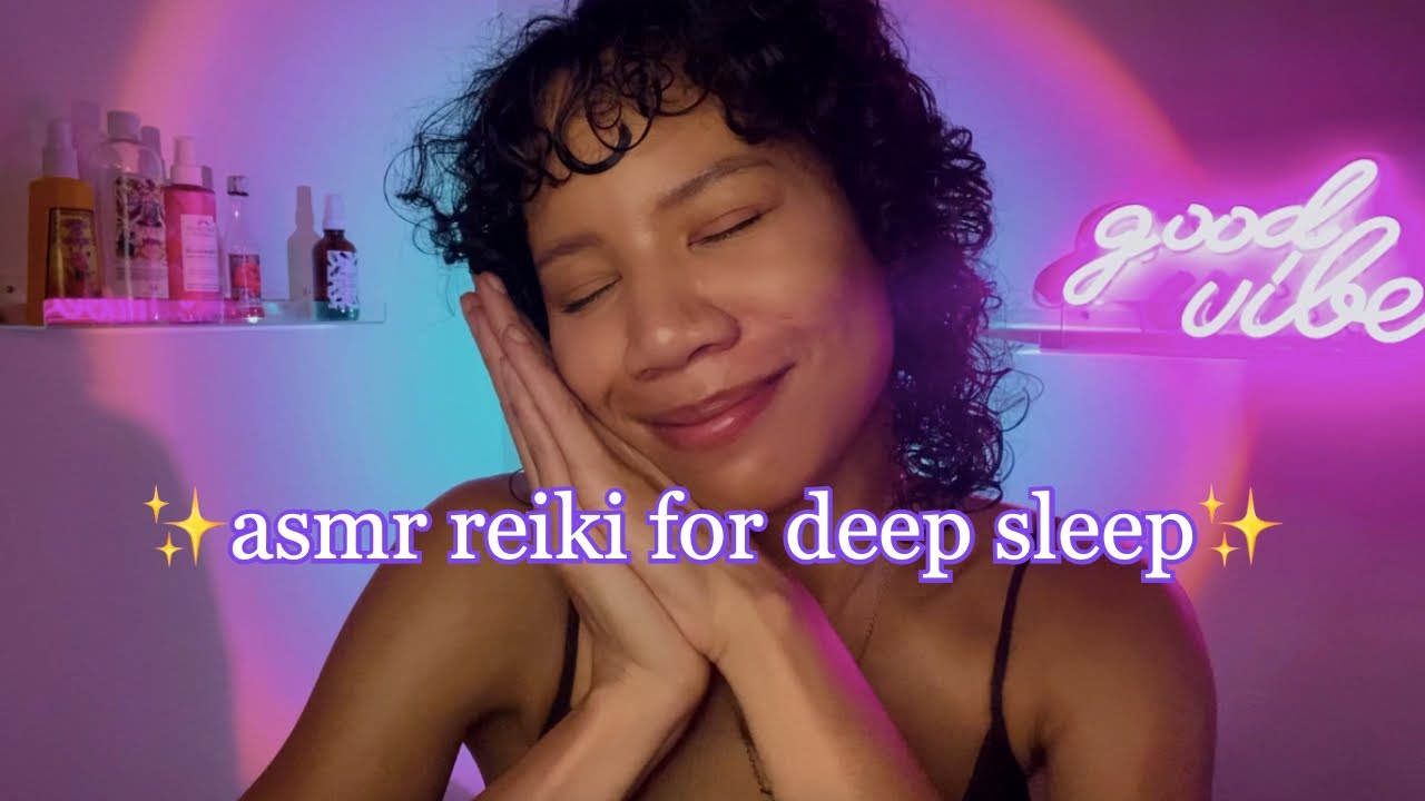 Hypnotic Hand Movements Get You Ready for Bed 😴 ASMR Reiki for Sleep ...