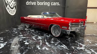 Athlete Statistics 1966 Cadillac Deville for sale $39,995 full walk around, shipping and financing available 