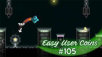 EASY USER COINS #105 | Geometry Dash 2.1 - "Dreams" by Hyenada | GuitarHeroStyles