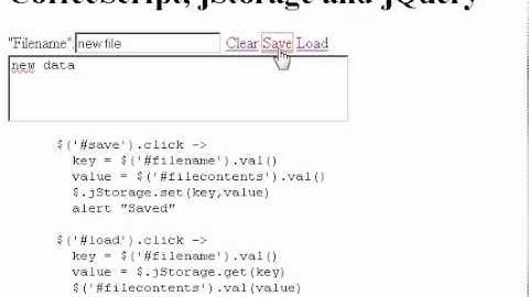 jStorage with CoffeeScript