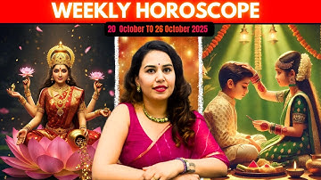 Weekly Horoscope: Aries to Pisces From 20th October to 26th October 2025 | In Hindi | TAROT