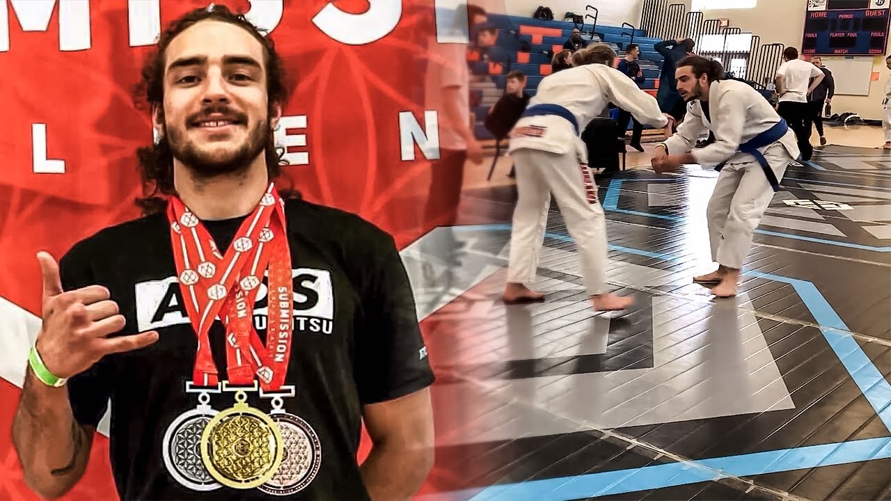 First BJJ Competition At Blue Belt 😇 YouTube