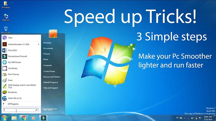 How to make your Laptop computer run faster (3 easy steps)
